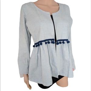 Women’s Colombian Casual Formal Office Jacket Blazer Large